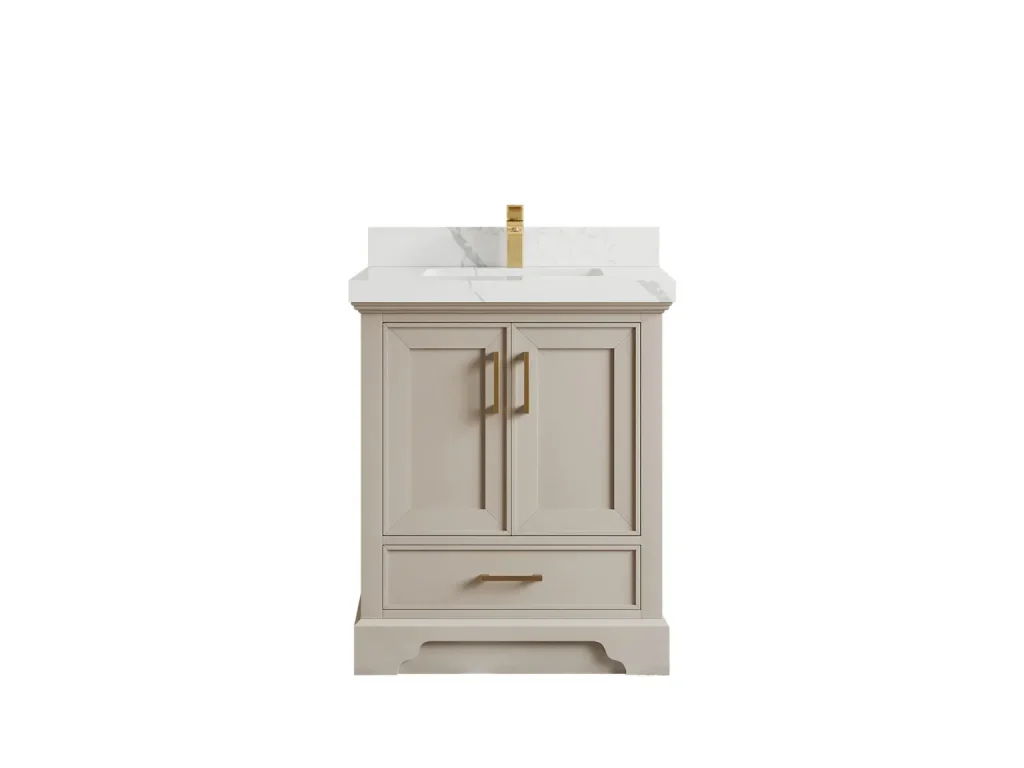 small bathroom vanity with sink
