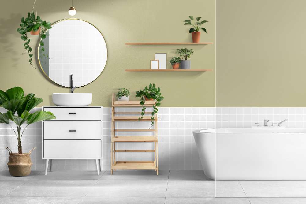 single bathroom vanity