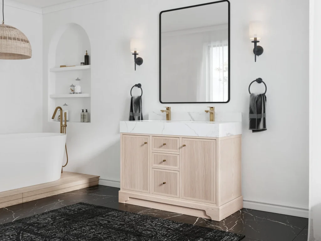 48 inch double sink vanity