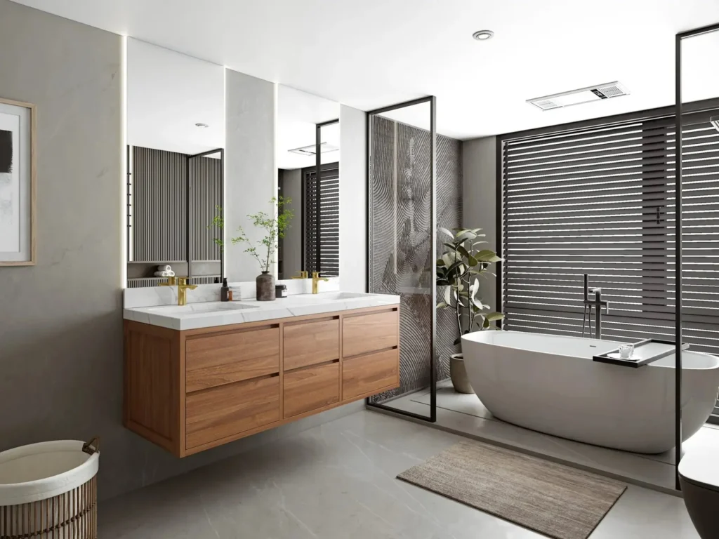 60 inch double sink vanity